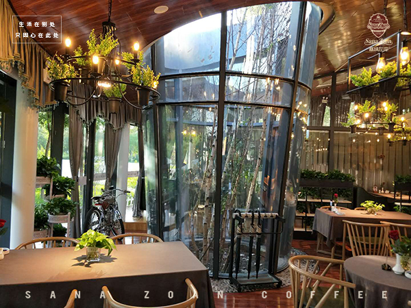 塞纳左岸咖啡加盟：咖啡馆、咖啡西餐厅的视觉空间塑造