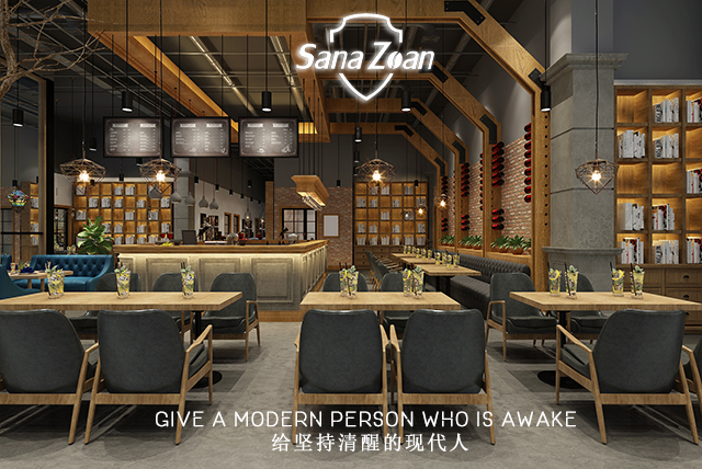 塞纳左岸700平米咖啡加盟店,山东滕州店,成功入驻!